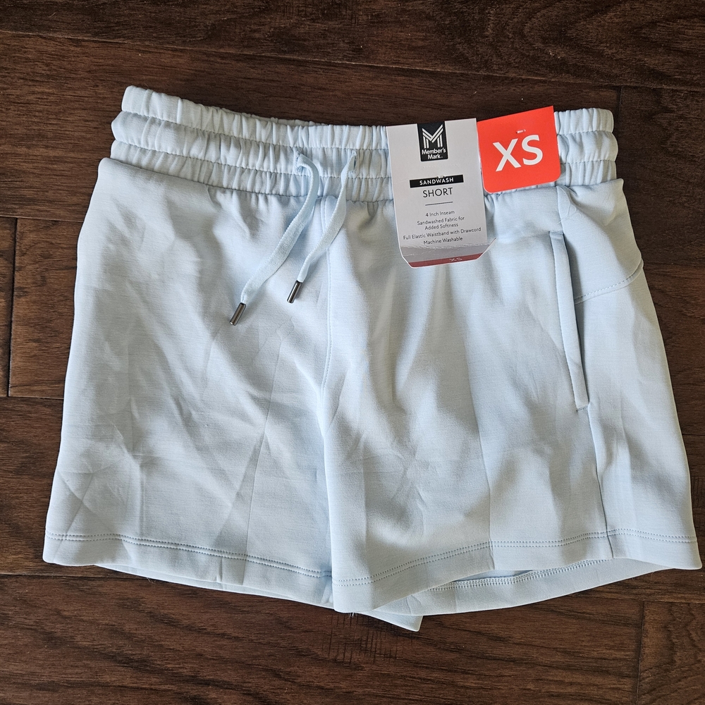 Light Blue Athletic Shorts